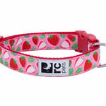 RC PETS Clip Collar XS 5/8" Strawberries