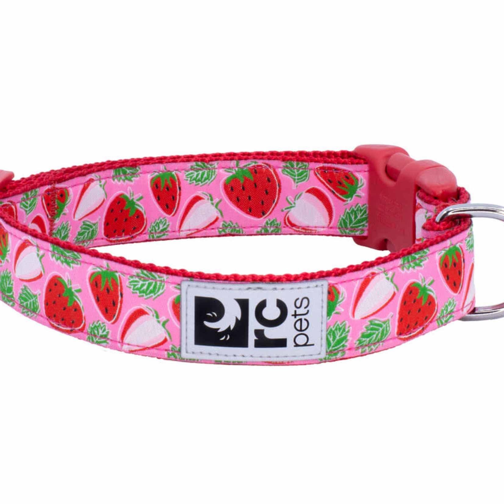 RC PETS Clip Collar XS 5/8" Strawberries