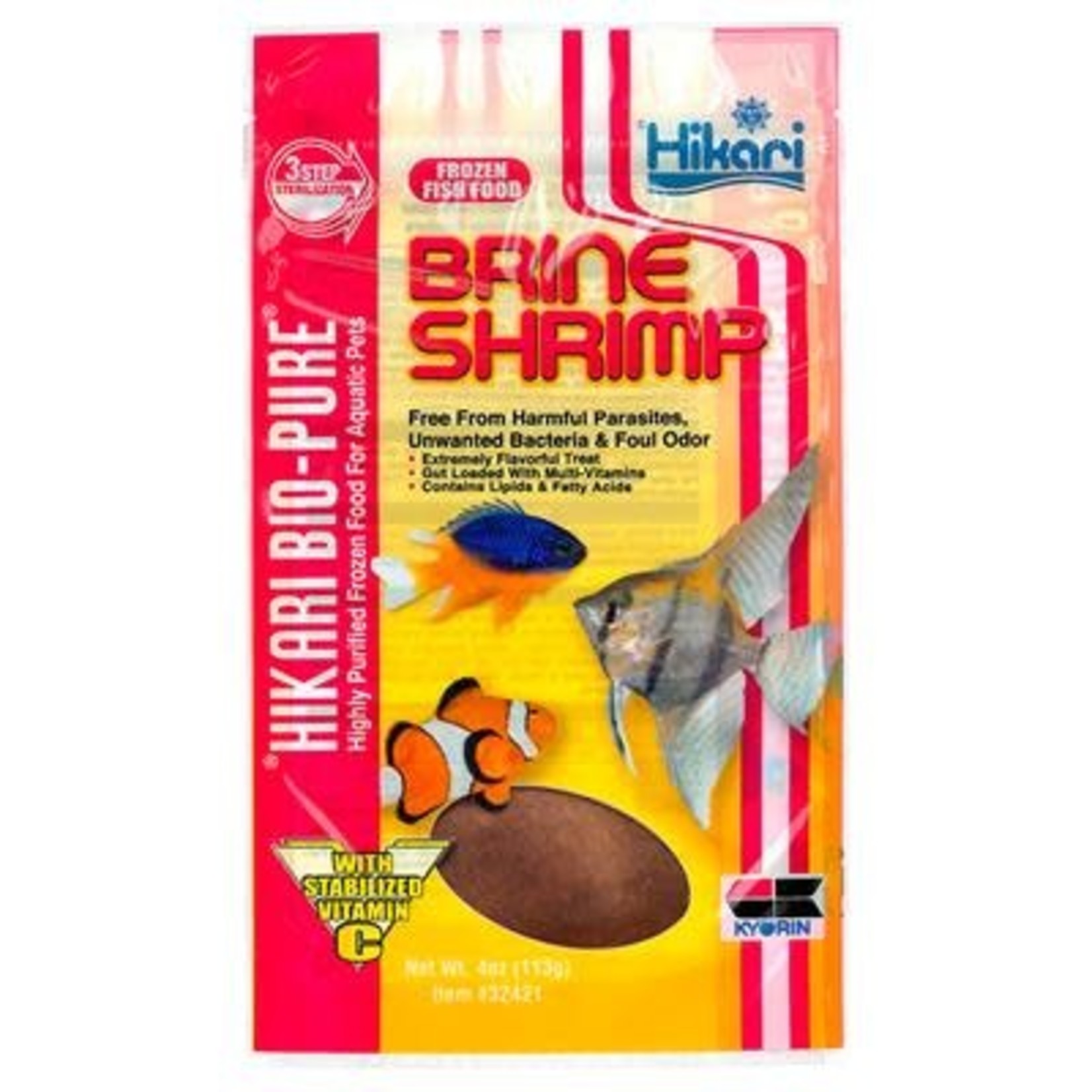 HIKARI USA INC. Hikari Frozen - Brine Shrimp 4oz Cube