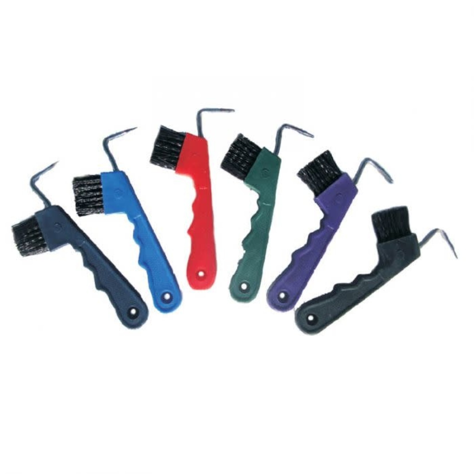 Plastic Hoofpick with Brush