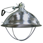 Heat Lamp with Alum Shade