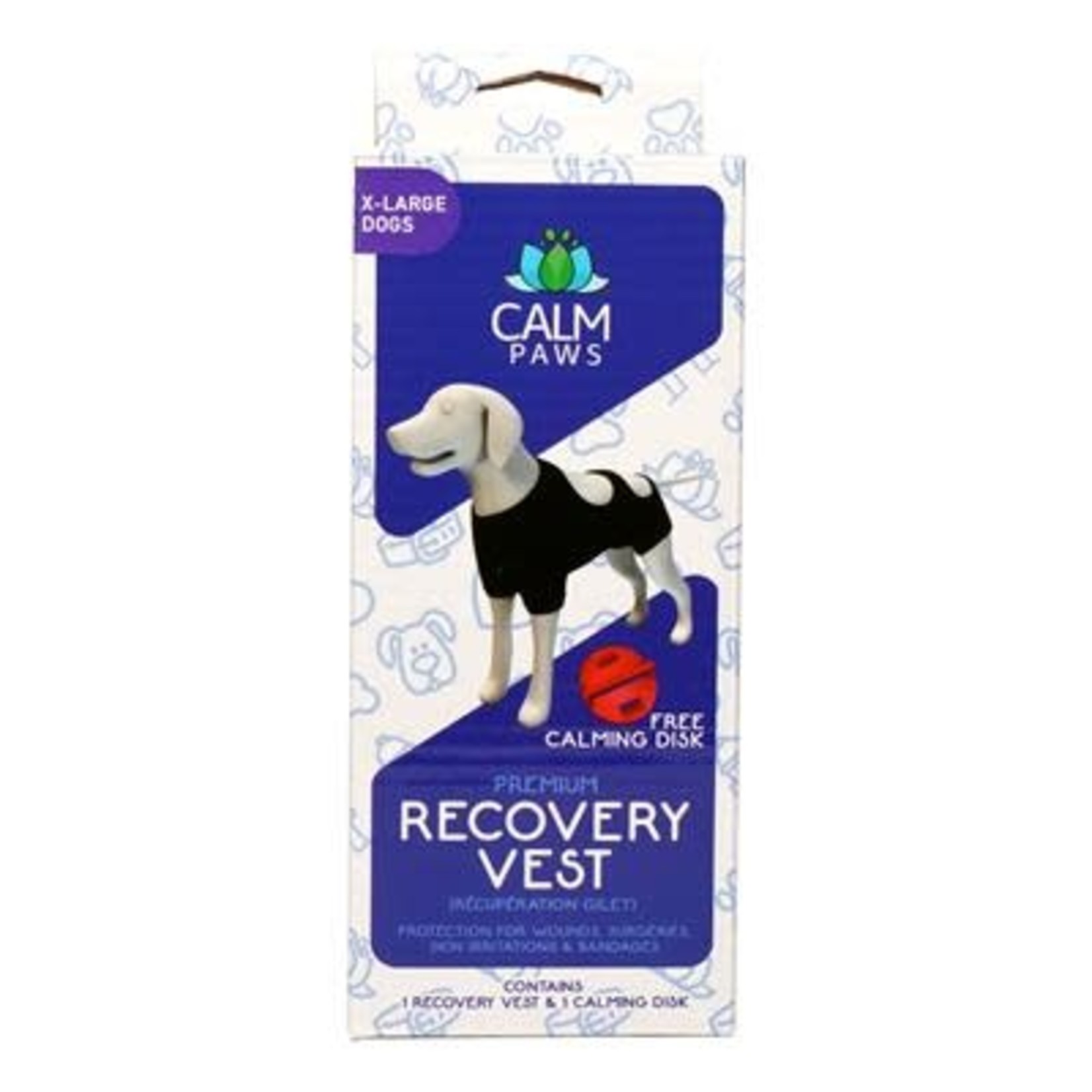 Calm Paws Calm Paws Recovery Vest- X-Large