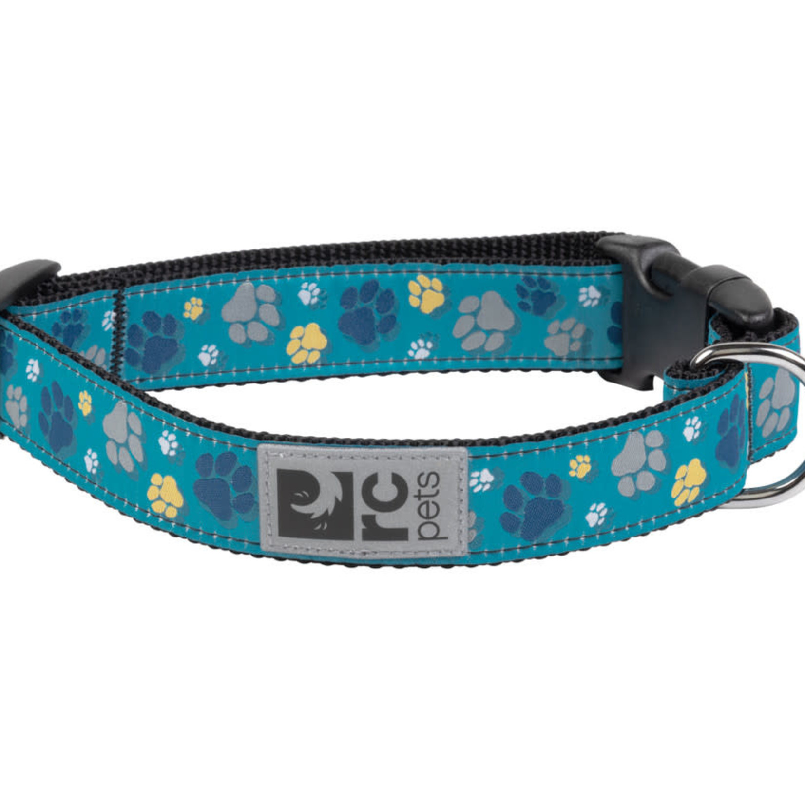 RC PETS Clip Collar XS 5/8 Fresh Track Teal