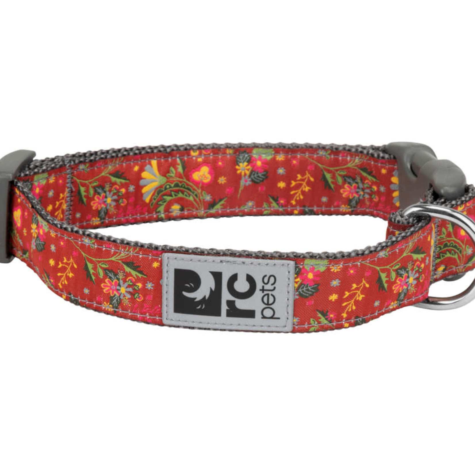 RC PETS Clip Collar S 3/4 Clay Floral