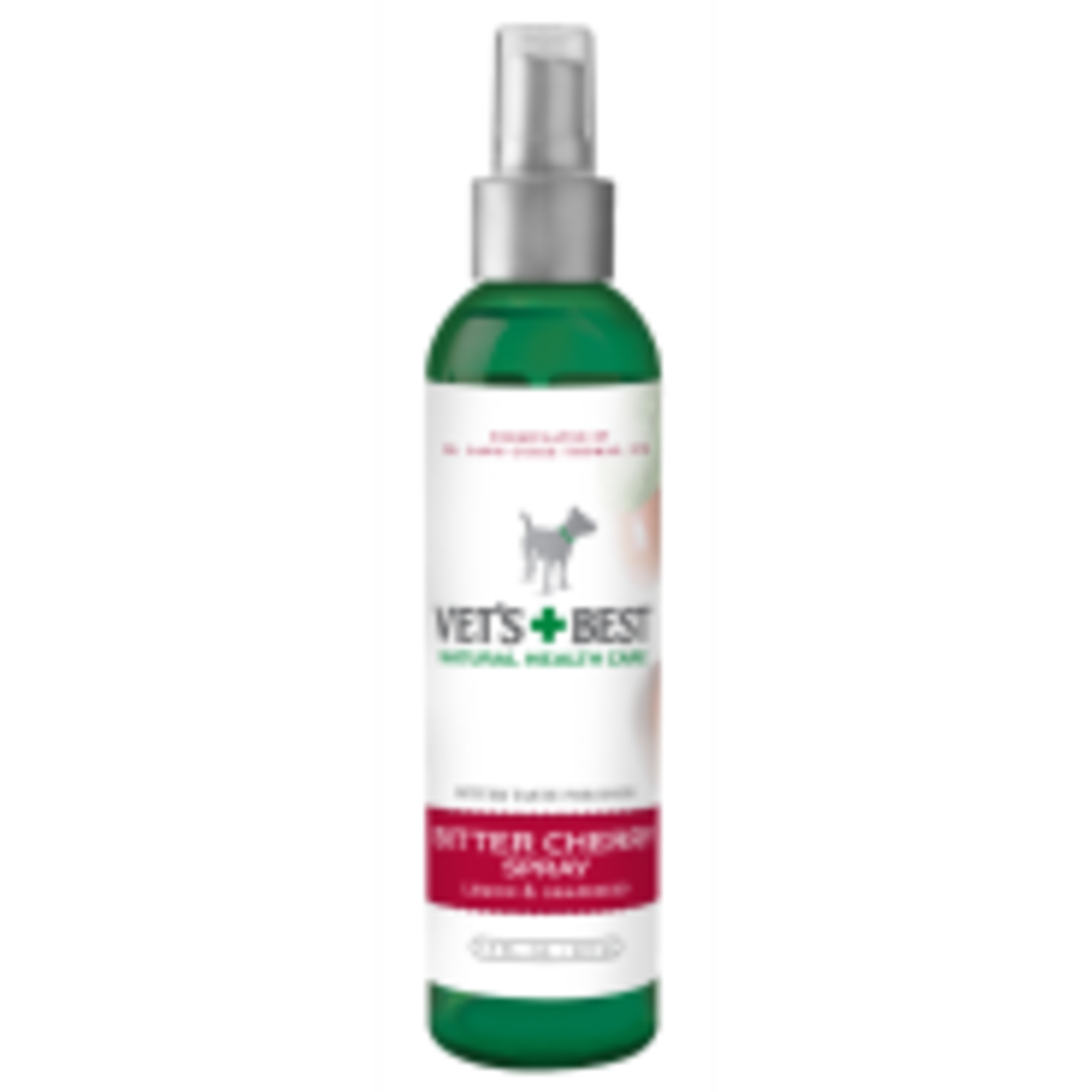 Vet's Best Dog Bitter Cherry Chew Deterrent Spray 7.5 oz