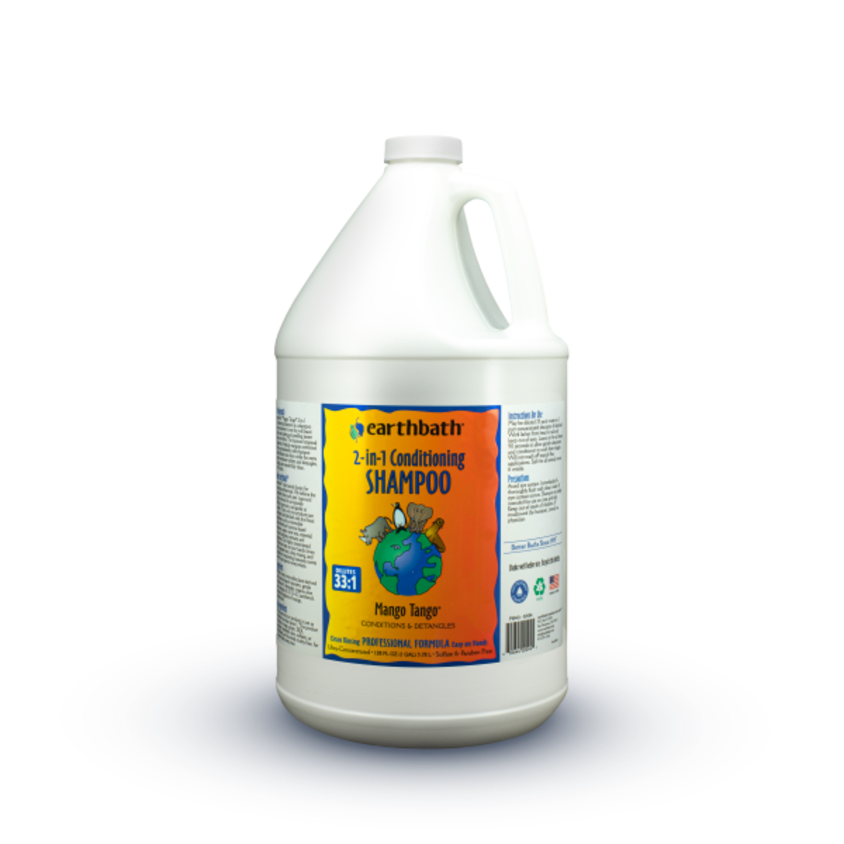 EARTH BATH Earthbath 2-in-1 Conditioning Shampoo Mango Tango 1 gal