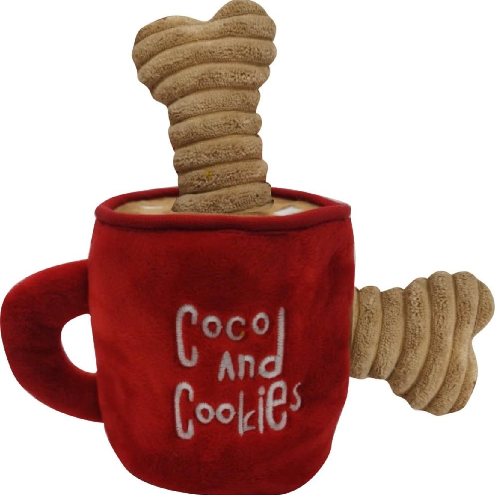 TALL TAILS Plush Mug of Coco and Cookies