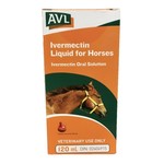 AVL Ivermectin Antiparasitic Liquid for  Horses 120 ml