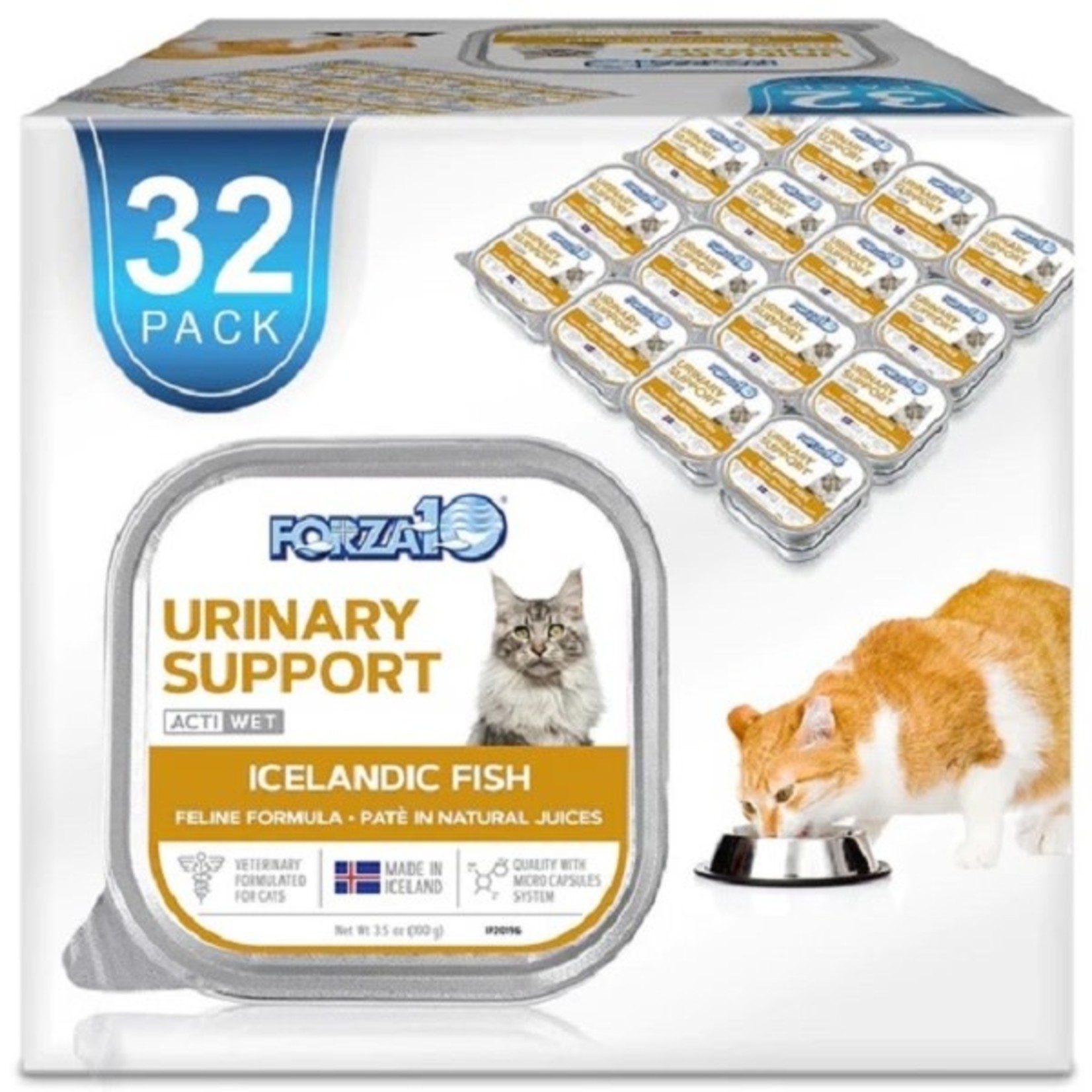 Forza10 ACTIVE CAN Cat Urinary Fish 32 x 3.5oz