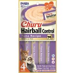 Inaba INA Churu Puree Hairball Control Tuna CARTON 4x2oz