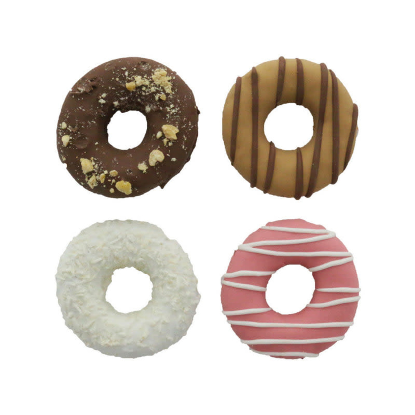 Bosco & Roxy Mini Donut  Pink, White, Brown single