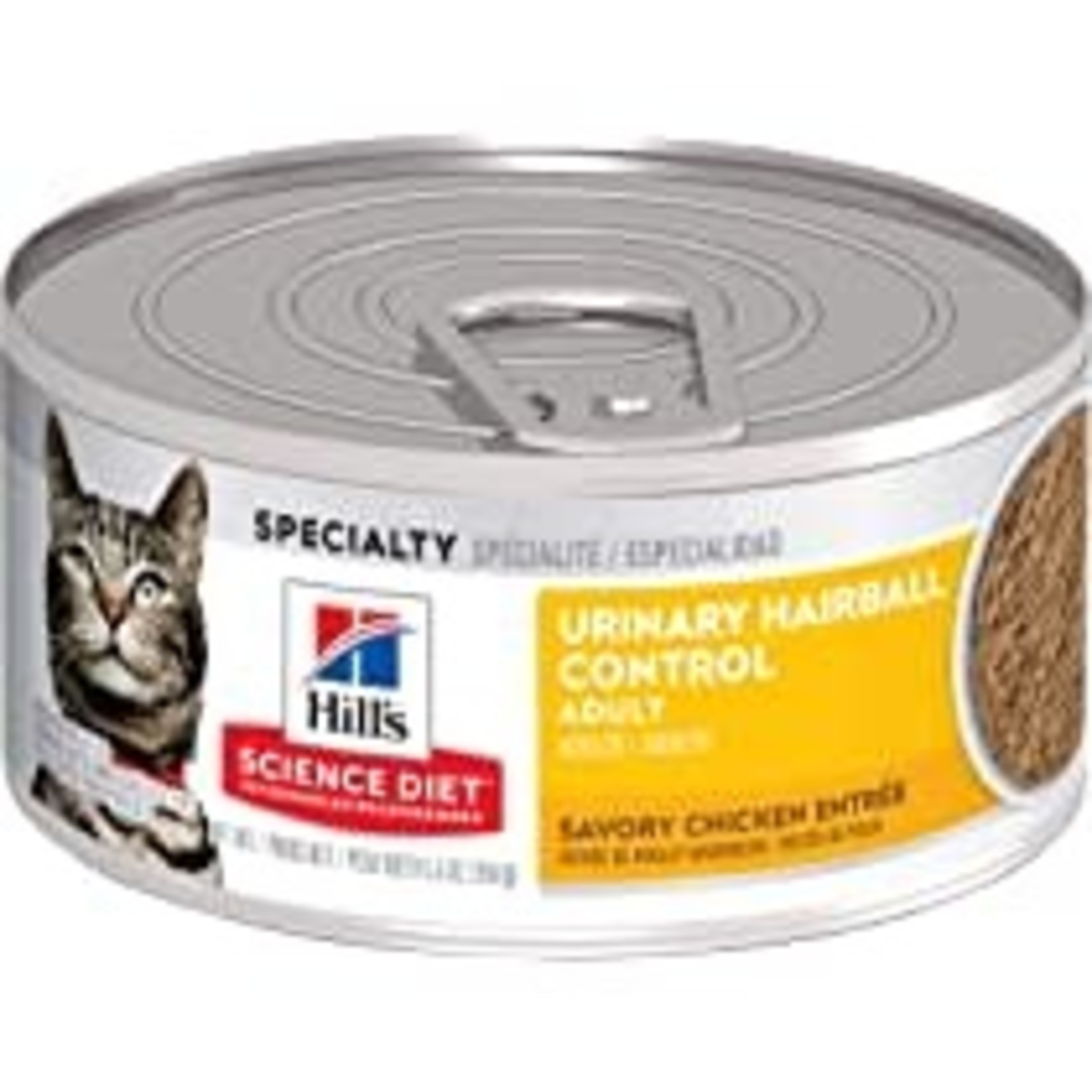 Hill's Science Diet Cat Adlt Urnry&HrblCtrl Chk Entr24/5.5oz