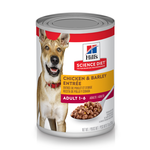HILL'S Hill's Science Diet Dog Adult Chicken&Barley Entree 13 oz
