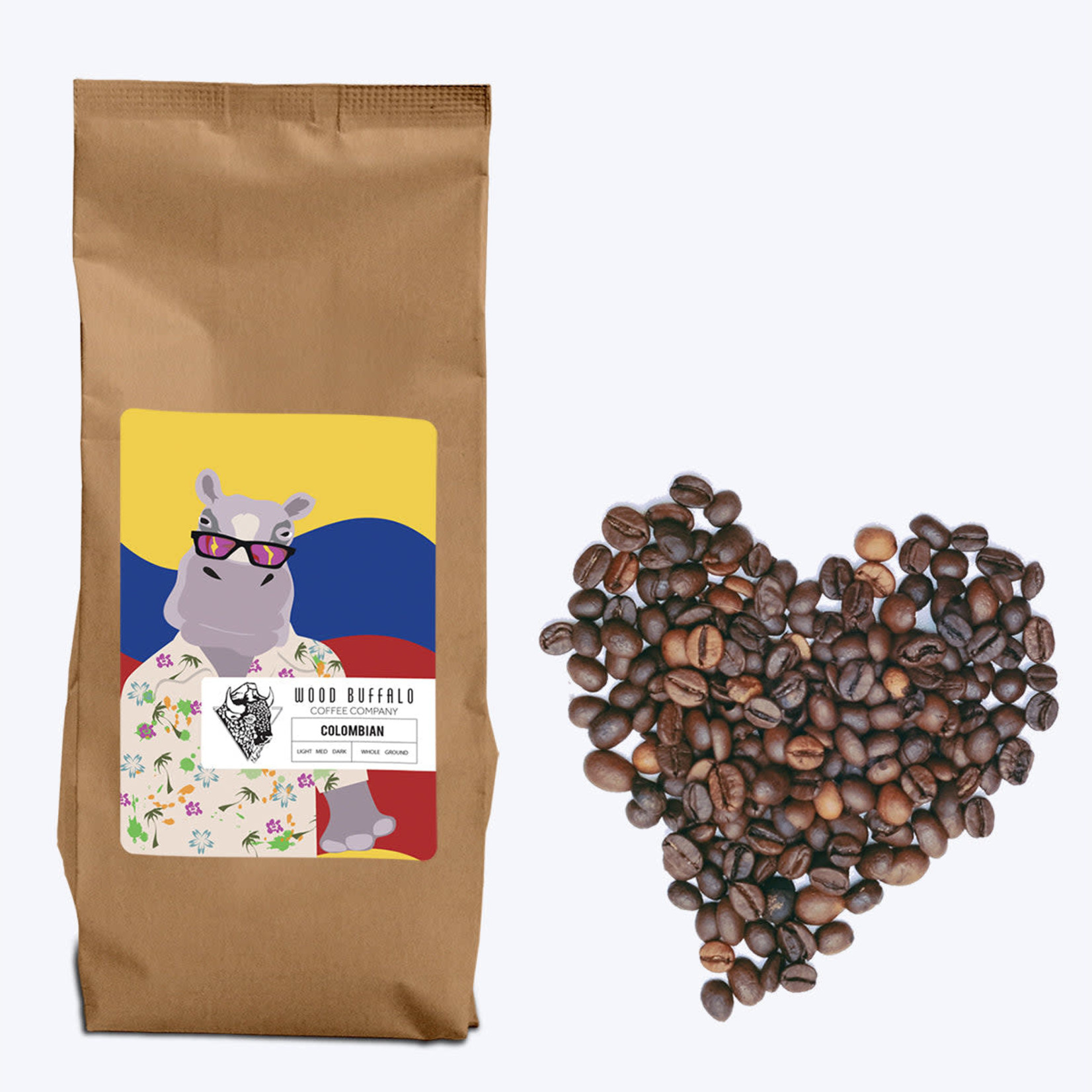 Wood Buffalo Coffee Single Origin Colombian Coffee