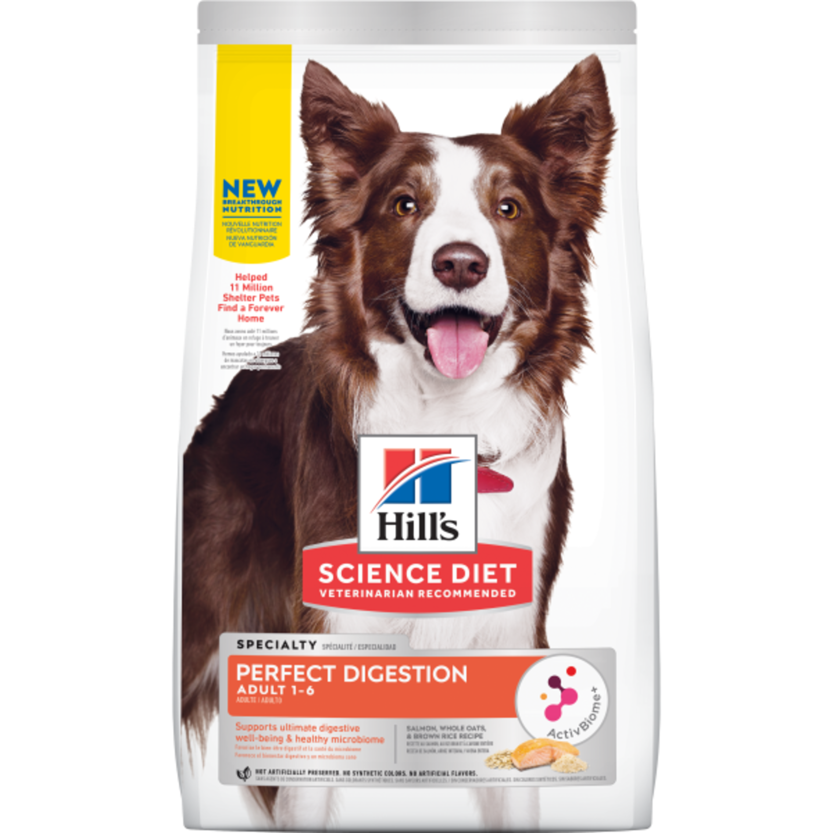Hill's Science Diet Dog Adult Perfect Digestion Salmon 22 lb