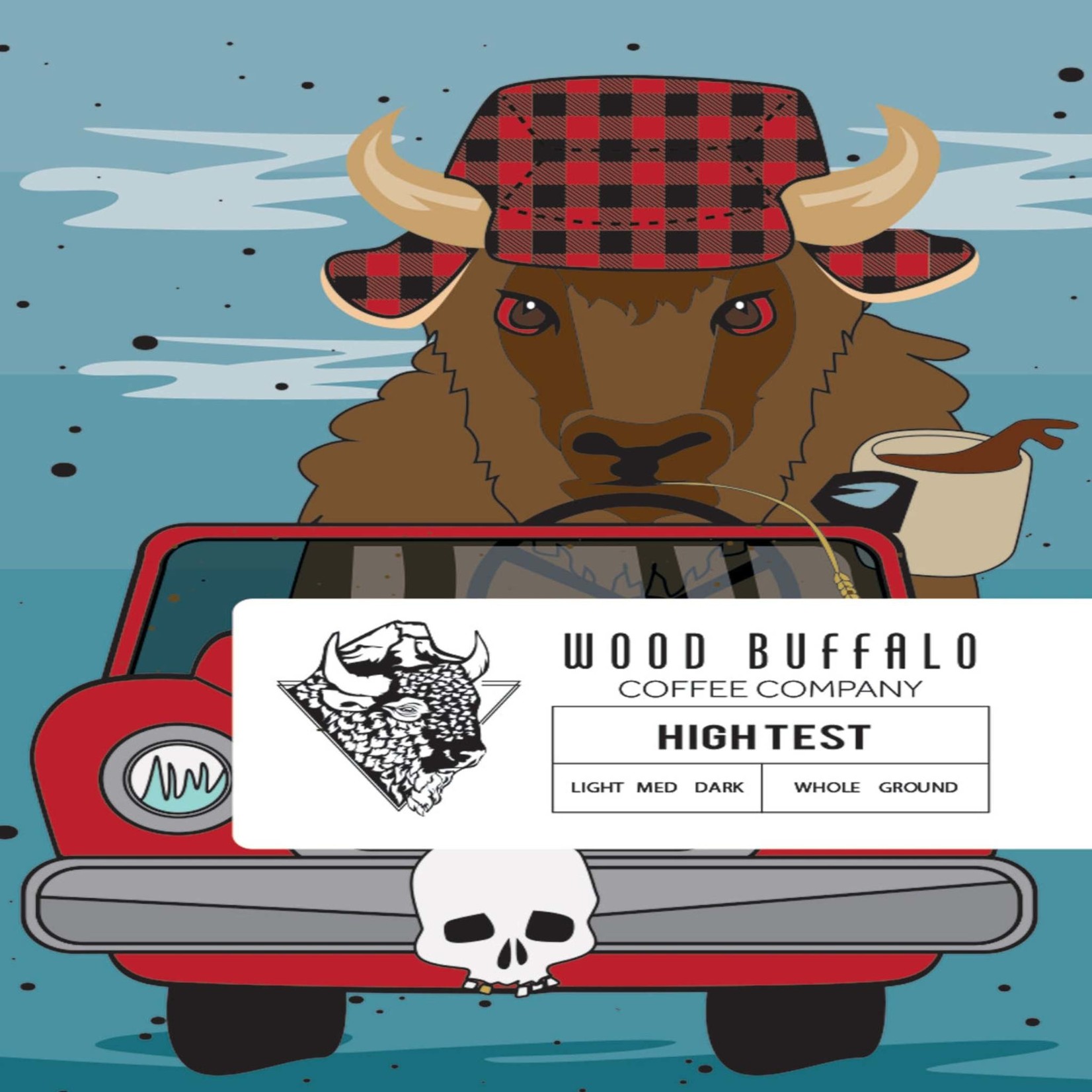 Wood Buffalo Coffee High Test- High Caffeine Blend Coffee