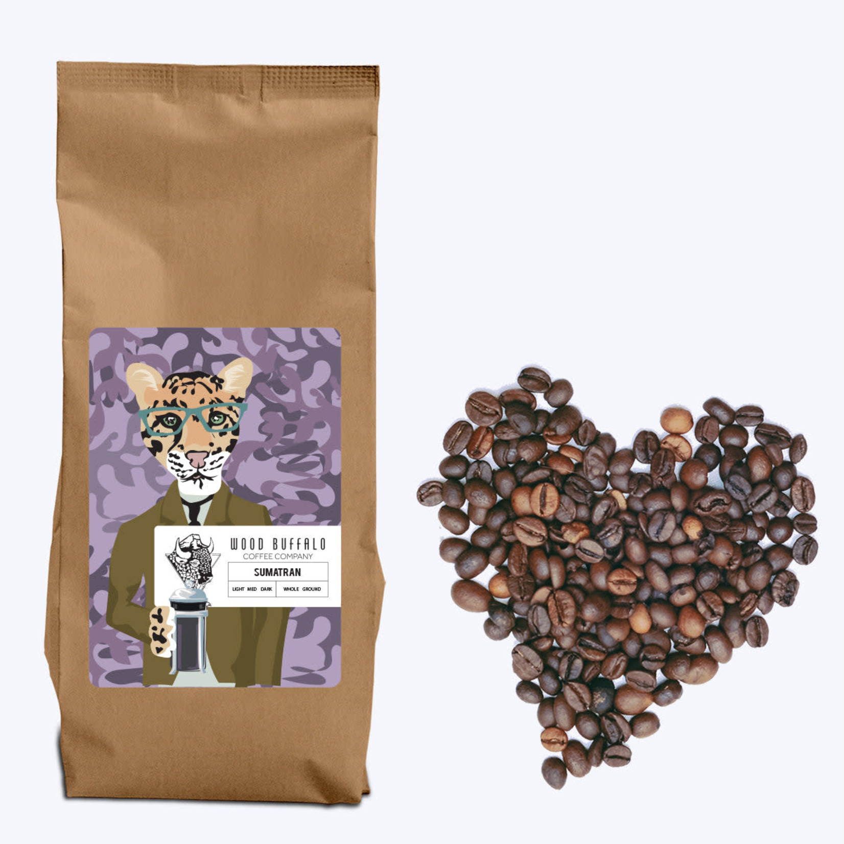 Wood Buffalo Coffee Single Origin Sumatra Coffee