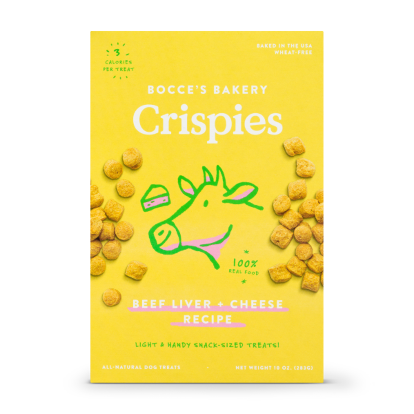 BOCCE'S Bocce's Bakery Dog Crispies Beef Liver + Cheese 10 oz
