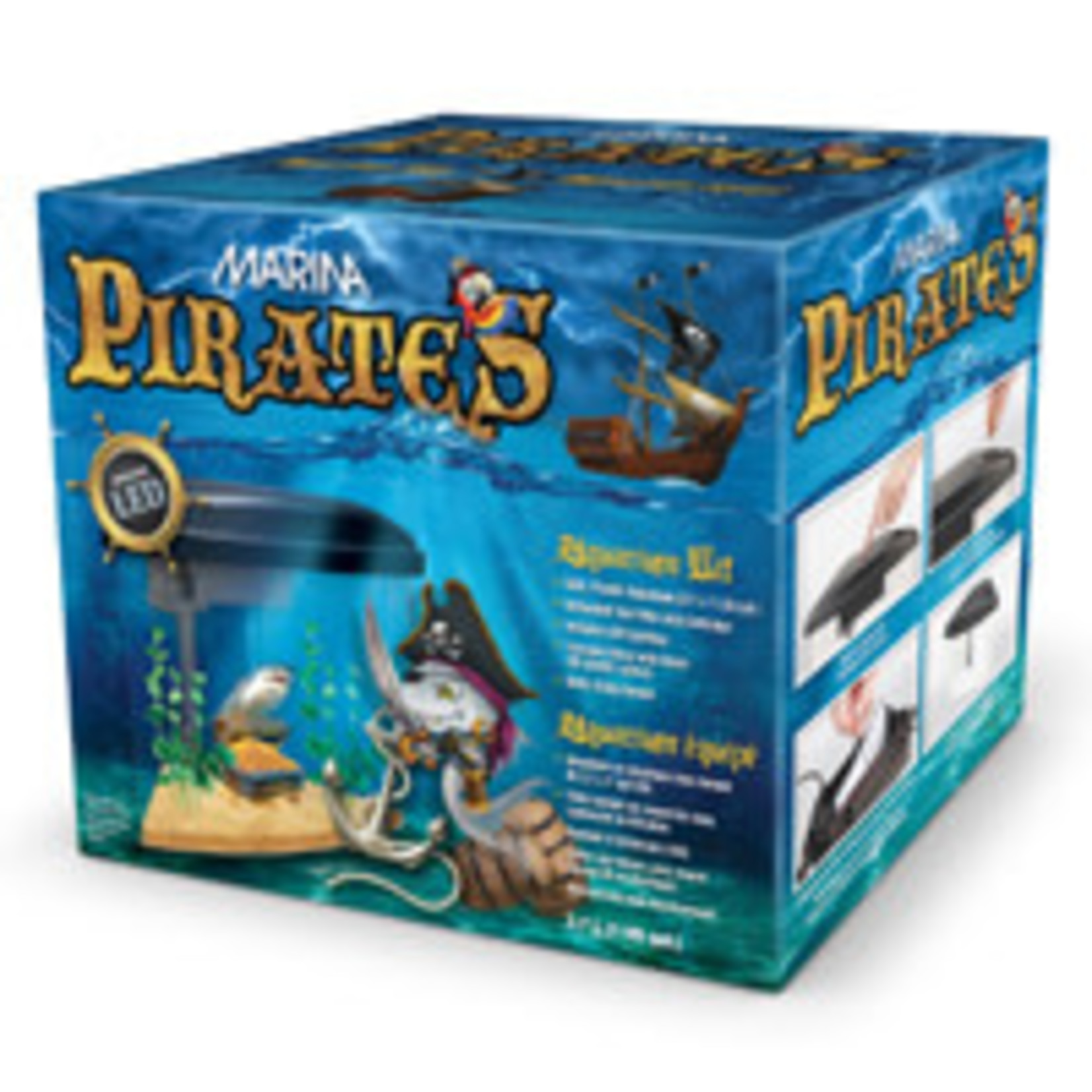 MARINA Marina Pirates Aquarium Kit - 3.7 L