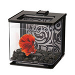 Marina Betta EZ Care Aquarium, Black