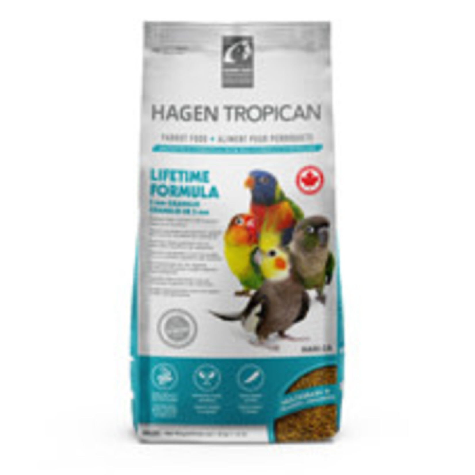 Hari Tropican Lifetime Granules for Cockatiels, 4 lbs