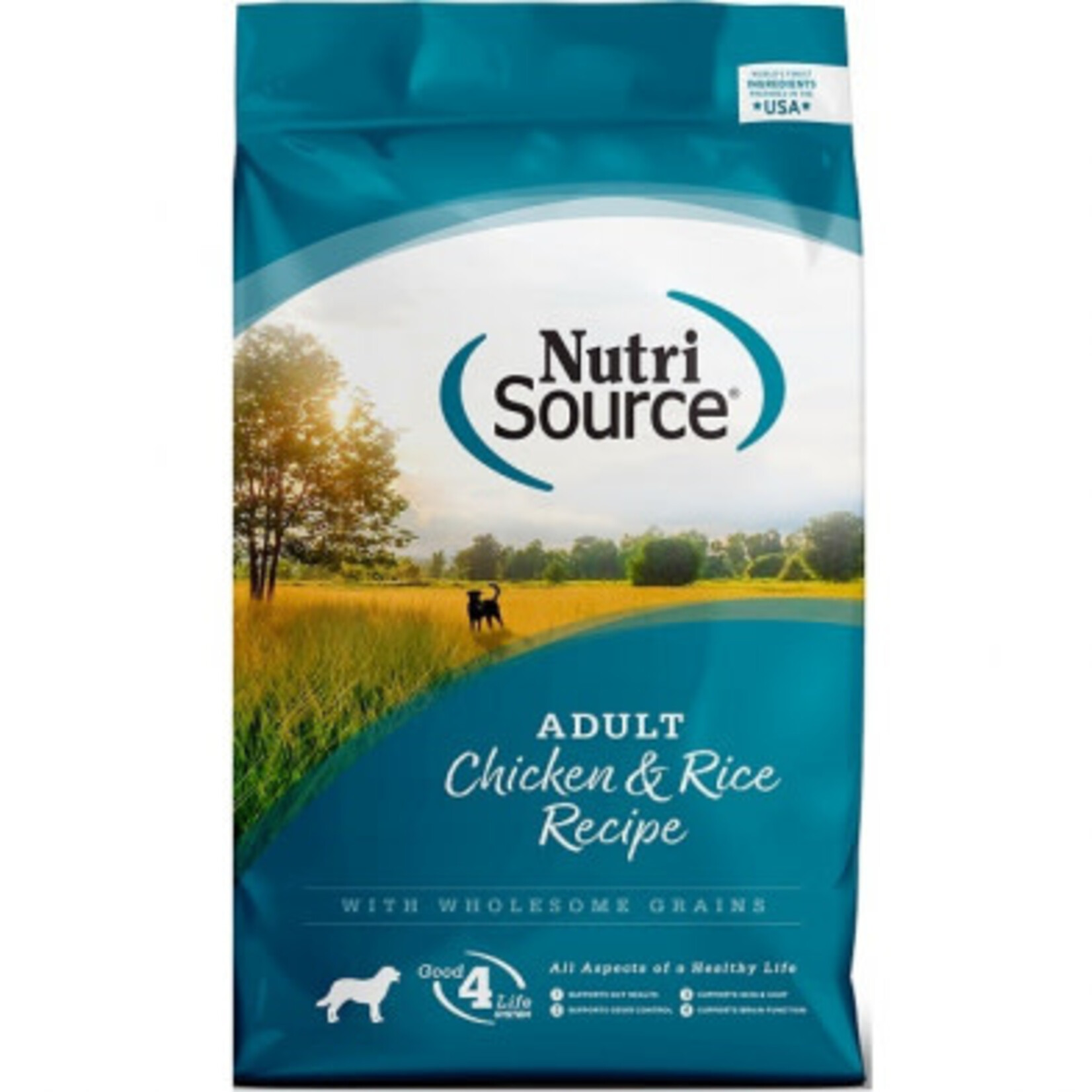 NUTRISOURCE NUTRISOURCE Adult Chicken & Rice 26lb