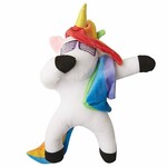 SNUG AROOZ Rainbow Unicorn Plush Dog Toy- Snug Arooz