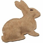 SPOT Leather Rabbit Dog Toy- Spot