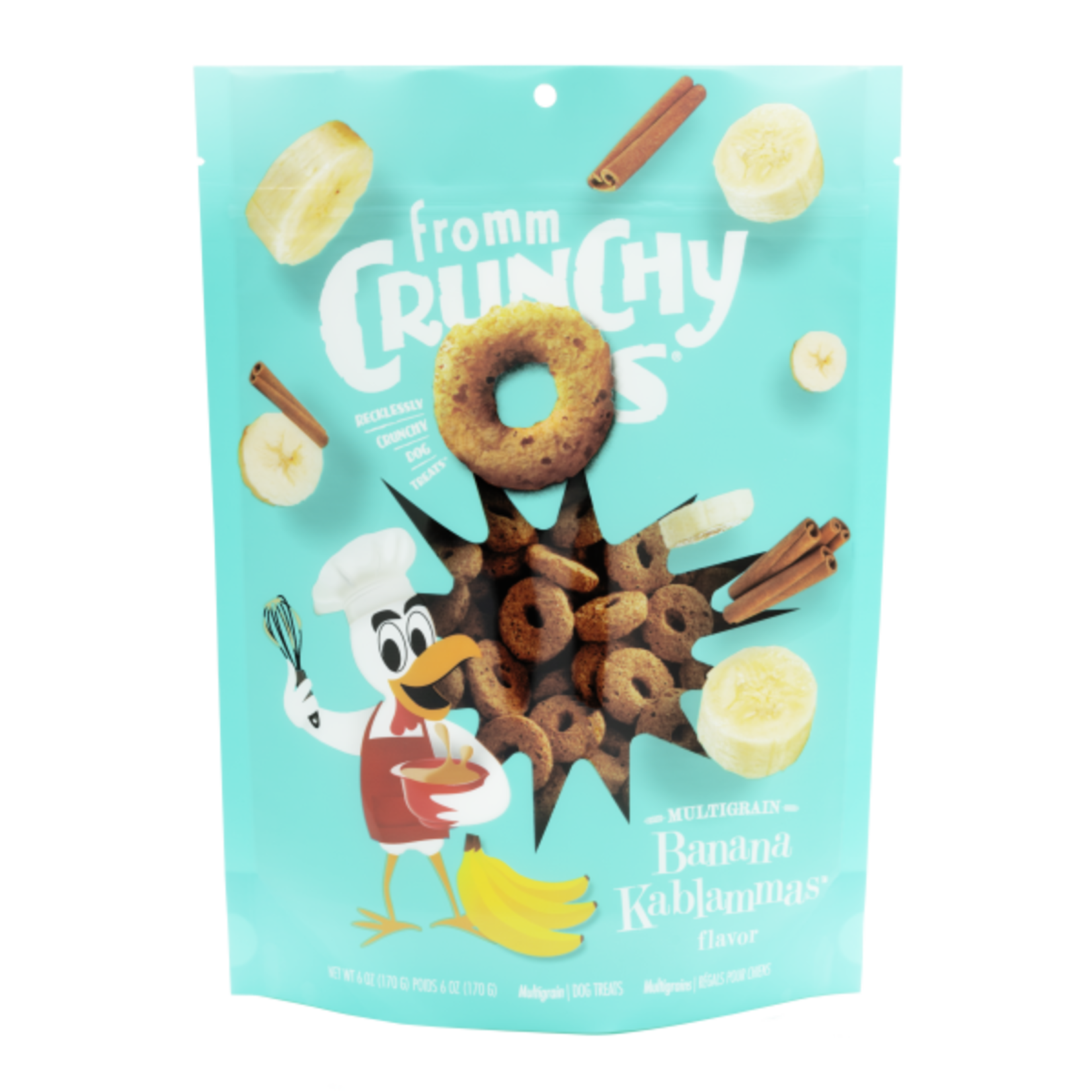 Fromm Fromm Dog Crunchy Os GF Banana Treats 6 oz