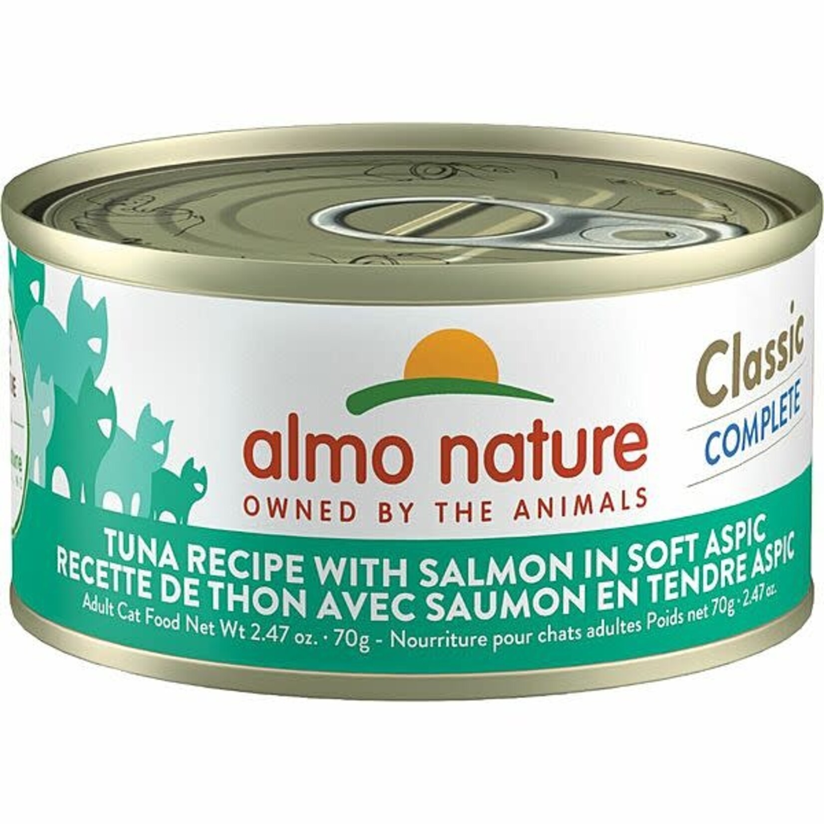 Almo Nature ALMO - Cat Tuna with Salmon in Soft Aspic 70GM