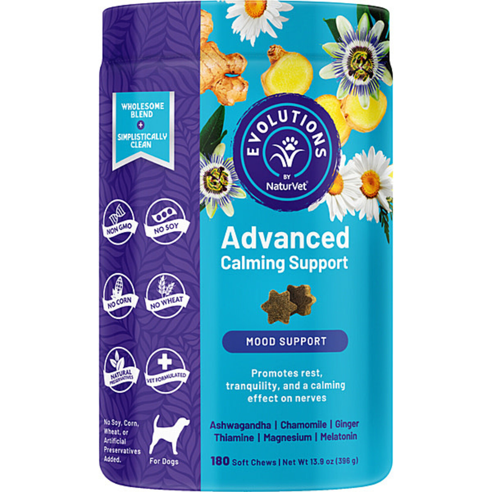 Evolution Advanced Calming Soft Chews 180CT