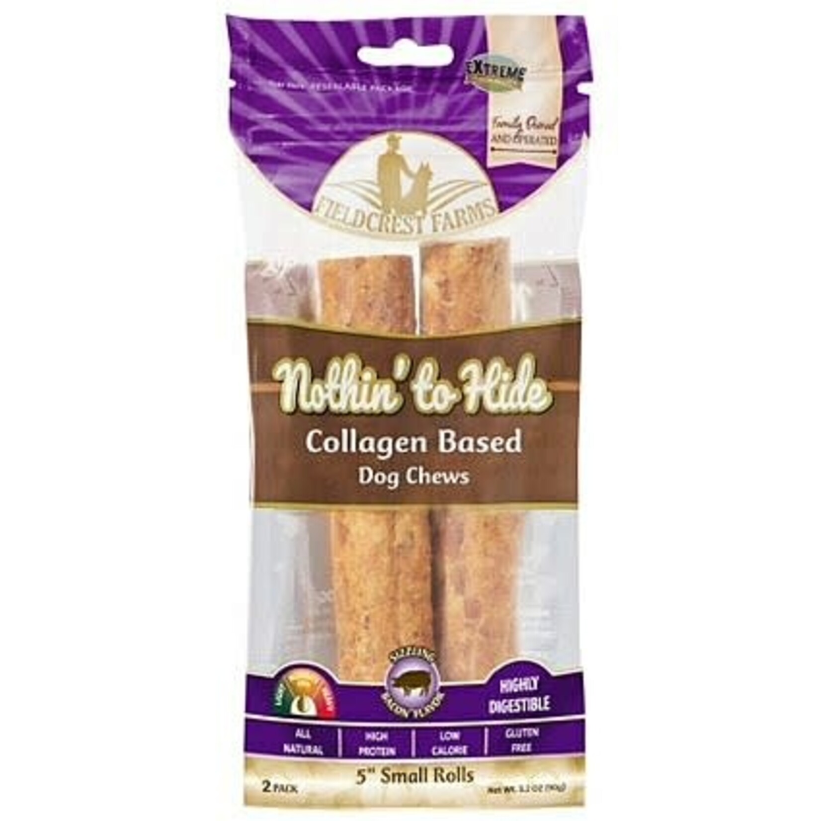 Nothing to hide NOTHIN TO HIDE | Roll Bacon Small 5" 2PK