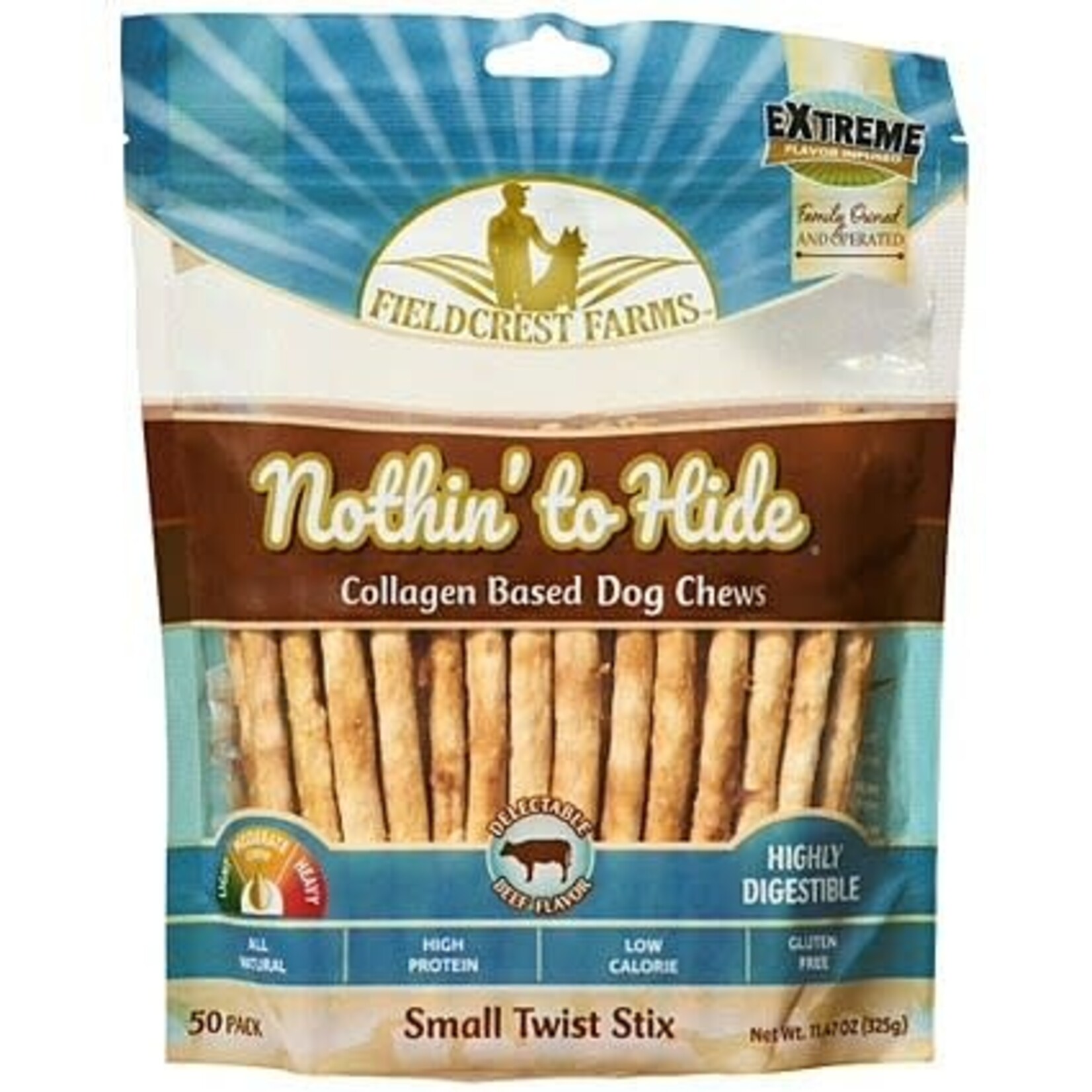 Nothing to hide NOTHIN TO HIDE | Twist Stix Small Beef 50PK