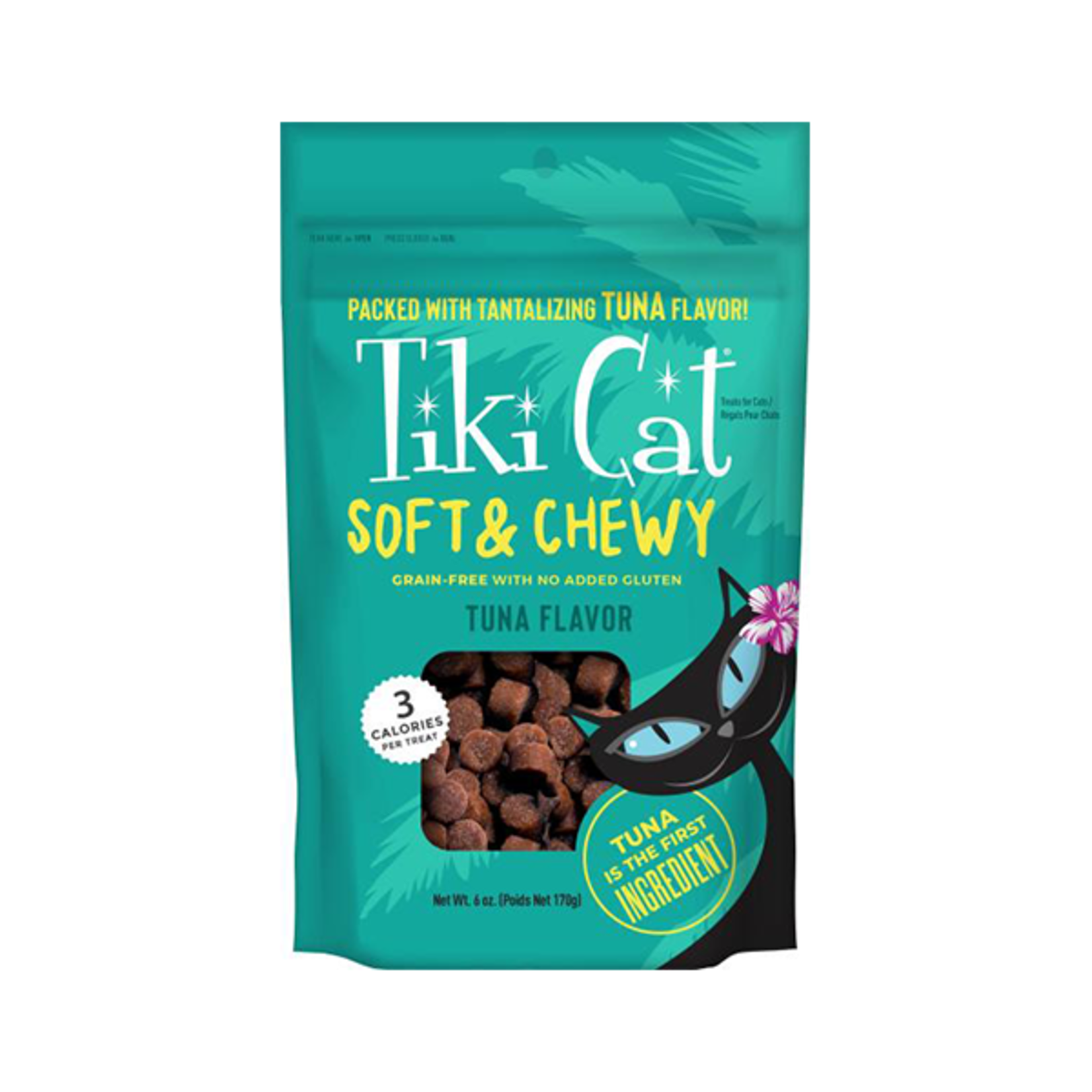Tiki Cat Tiki Cat Treats Soft & Chewy GF Tuna 6 oz