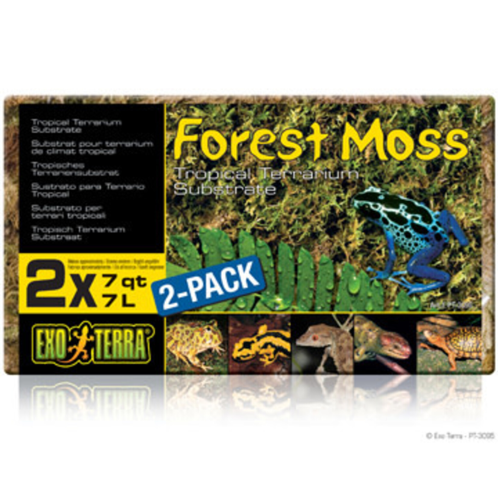 EXO-TERRA Exo Terra Forest Plume Moss, 7 qt.
