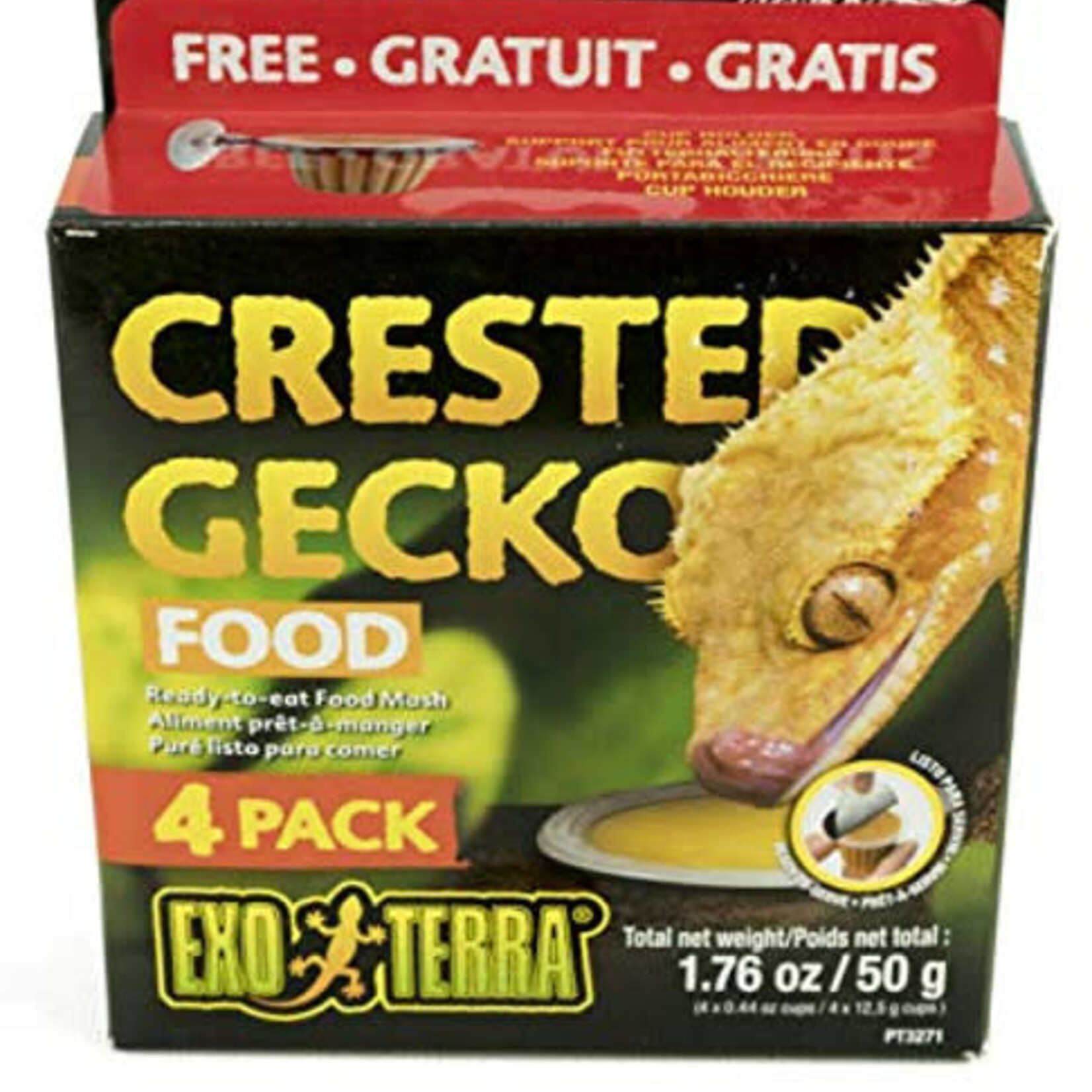 Exo Terra ET Crested Gecko Food -4pk