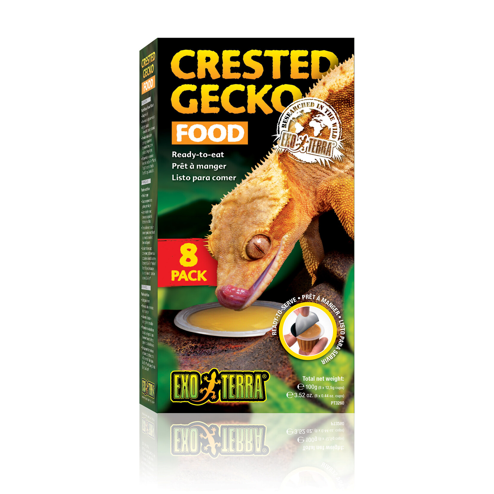EXO-TERRA Crested Gecko Food - 8 pk
