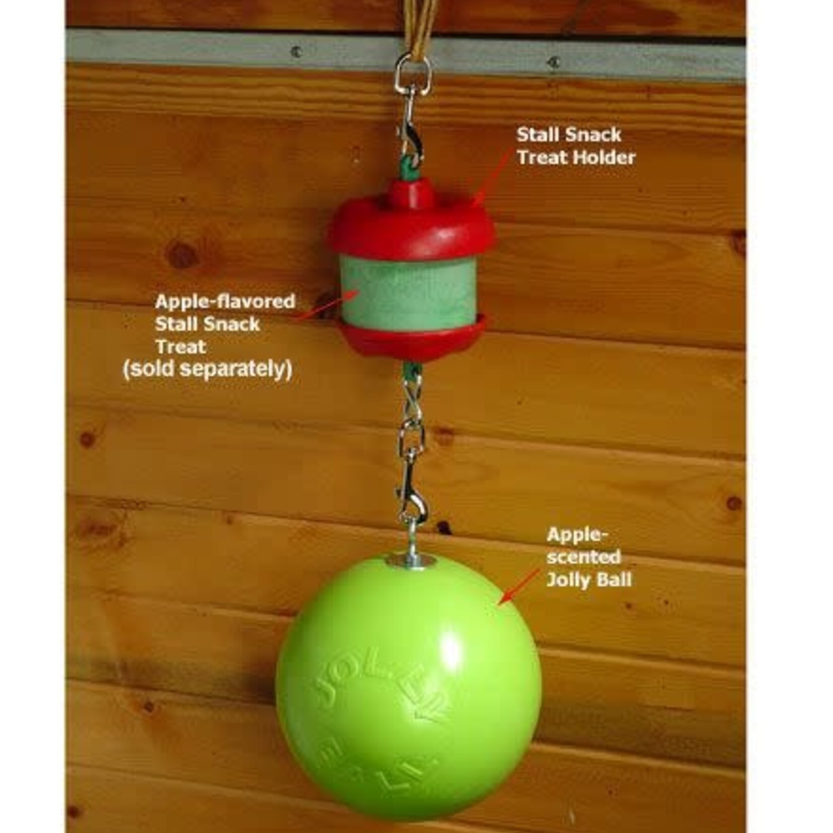 Jolly Ball Stall Snack with Apple Scented Jolly Ball