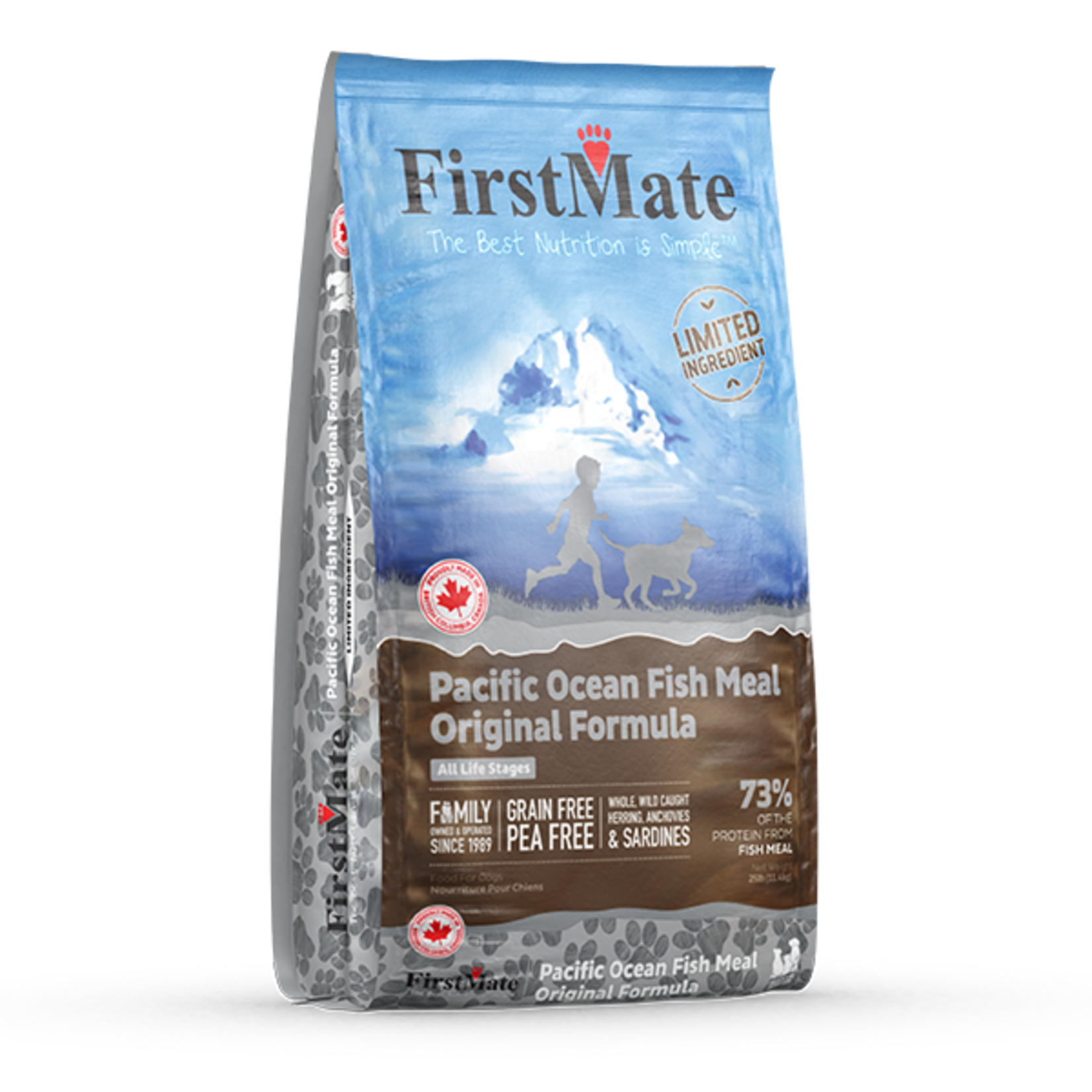 First Mate FirstMate Dog LID GF Pacific Ocean Fish Original 25 lb