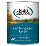 NUTRISOURCE NUTRISOURCE CAN Chicken & Rice 13oz