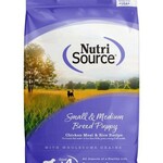 NUTRISOURCE NUTR Puppy Sm/Med Breed Ckn & Rice 13.6kg/30lb