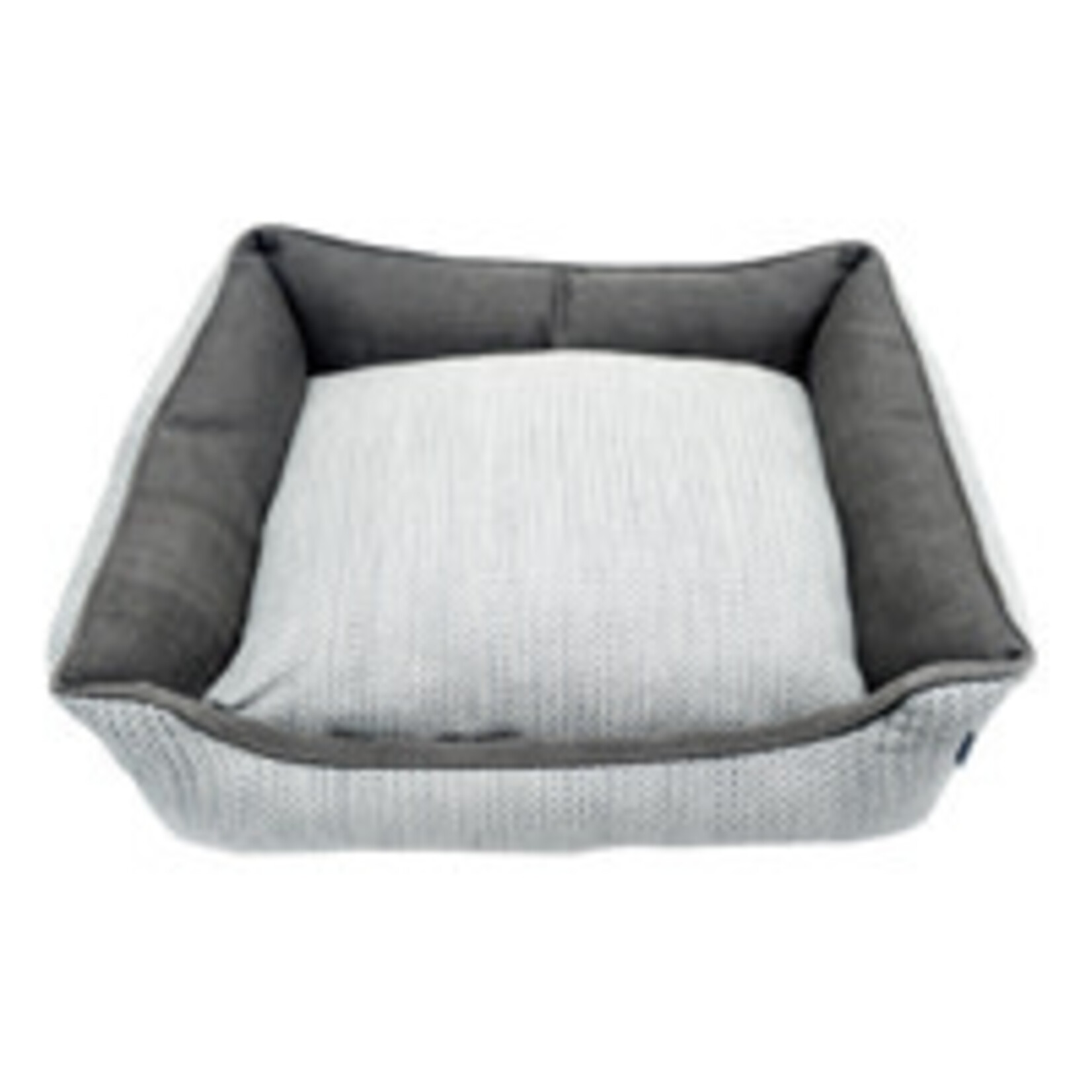 Resploot Toy Resploot Sofa Bed - Rectangular - Grey Snakeskin - 60 x 50 x 21 cm (24 x 20 x 8 in)
