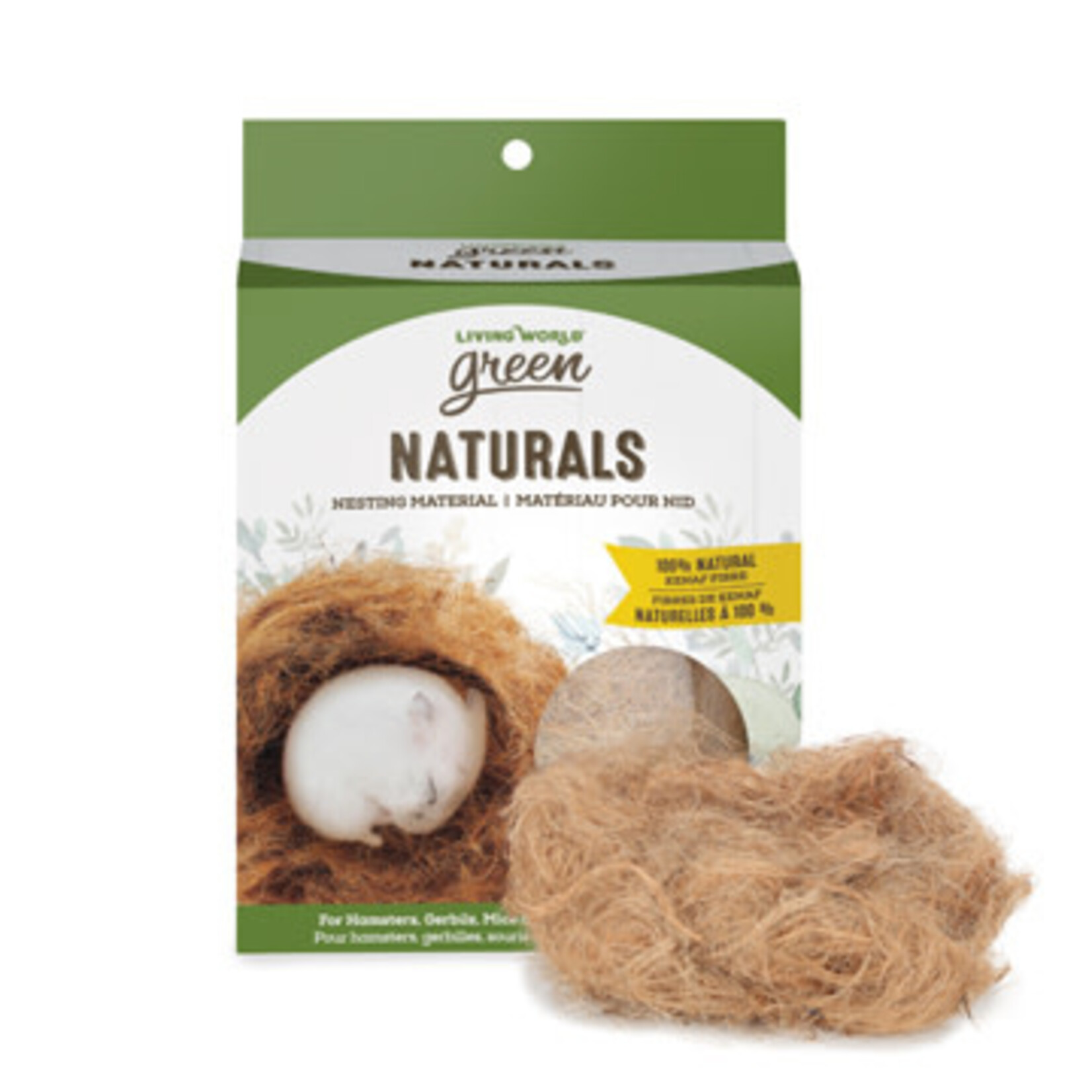 LIVING WORLD Living World Green Naturals Nesting Material - Kenaf fibre