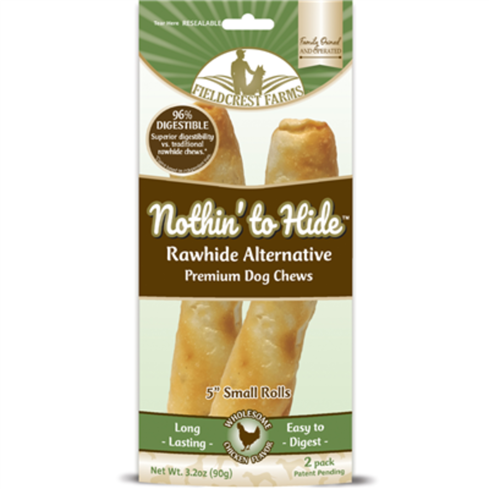 NOTHIN TO HIDE NOTHING TO HIDE Roll Chicken Small 5" 2PK