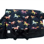 MINIZ Painted Horses Heavy weight Mini, Foal, mini donkeys and Pony blanket by Miniz 51"