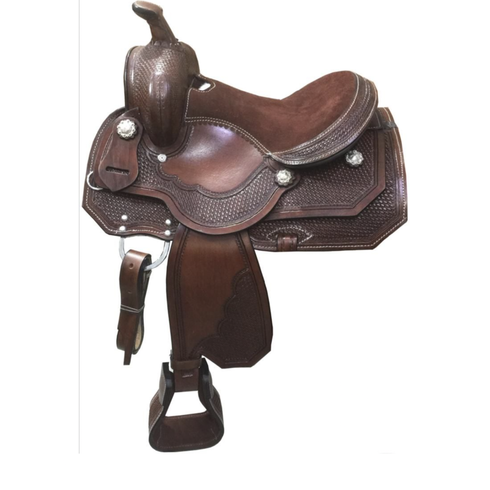 Santa Fe Premium Youth Western Saddle 13"