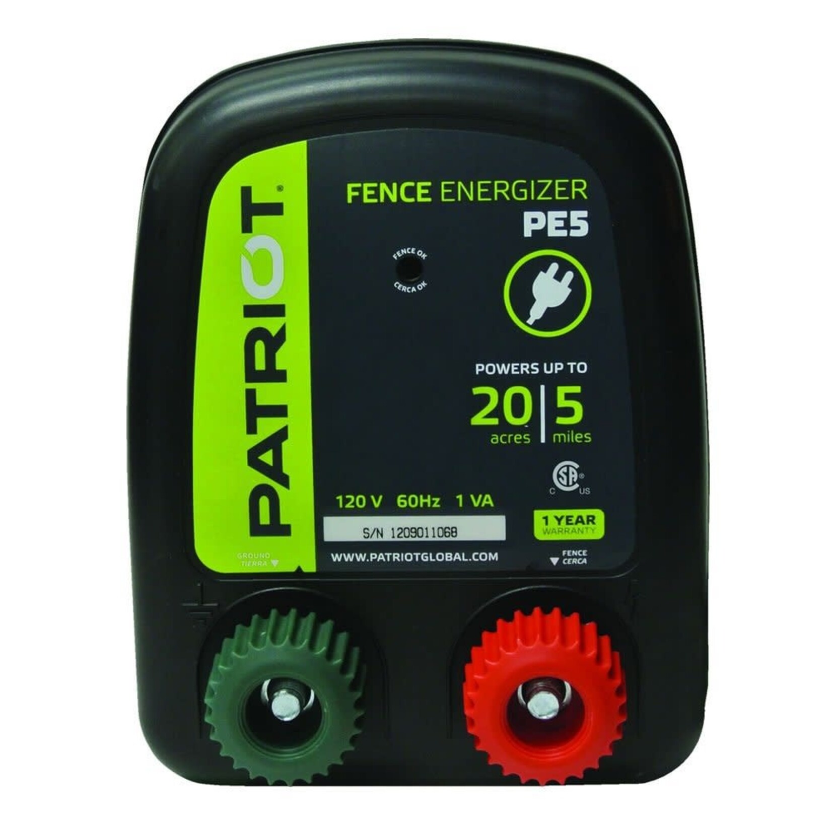 PATRIOT Patriot PE5 Econo Fence Charge