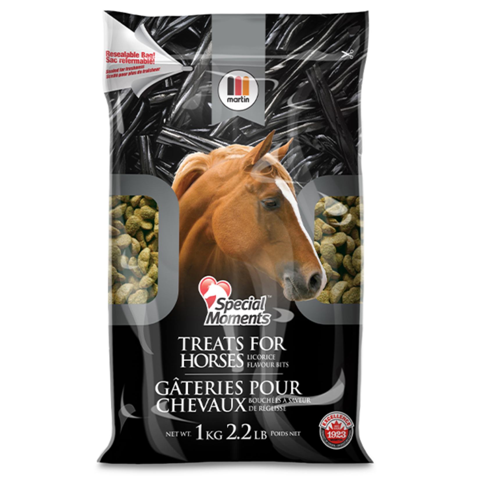 Martin Martin Special Moments Horse Treats Licorice 1 kg