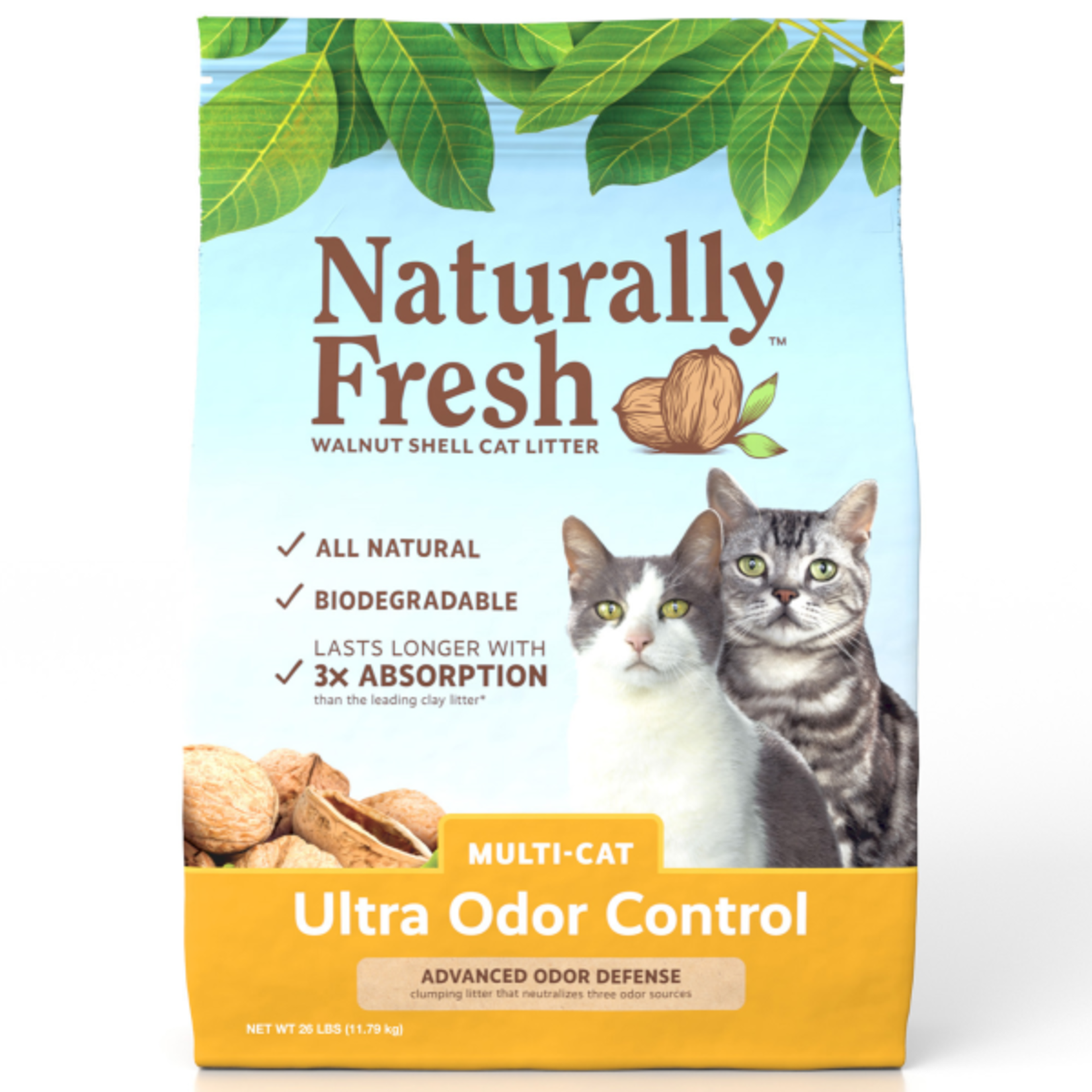 Naturally Fresh Naturally Fresh Ultra-Odor Control Multi-Cat Litter 26 lb