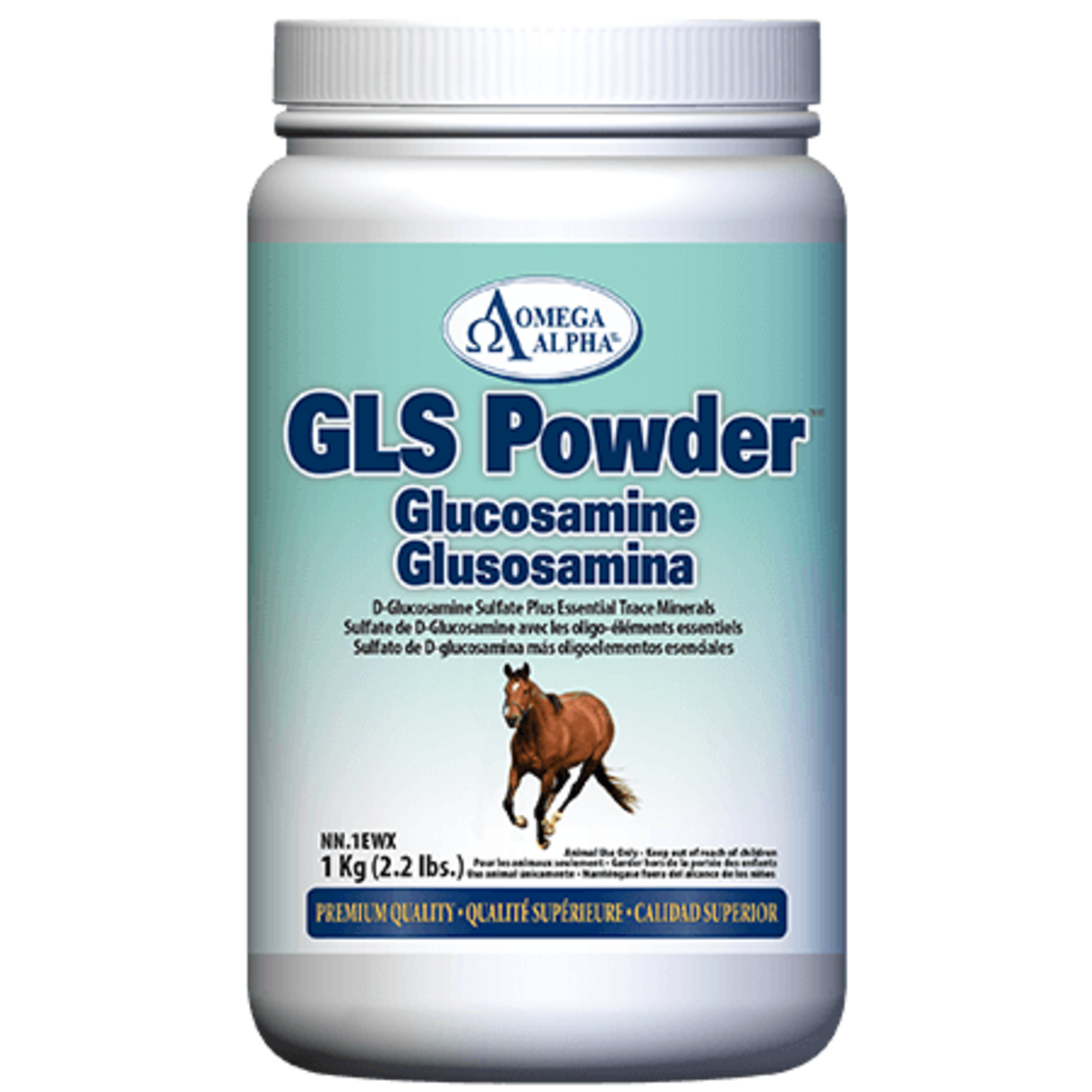 Omega Alpha GLS D-GLUCOSAMINE SULPHATE 1 KG